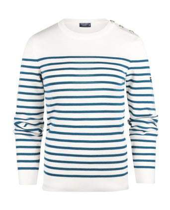 Saint James Pullover Maree IIR | Wit