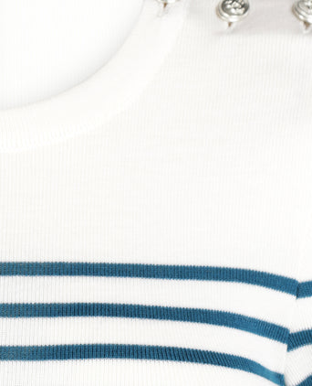 Saint James Pullover Maree IIR | White