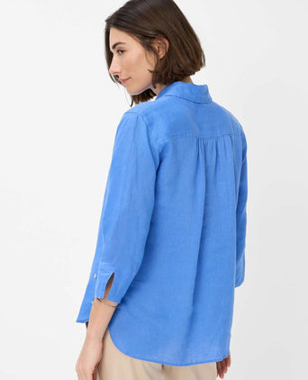 Brax Dames Blouse Vicki | Blauw