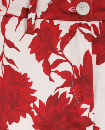 Zelma Women's Trousers | White