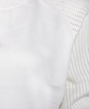 Repeat Women's V-Neck | White