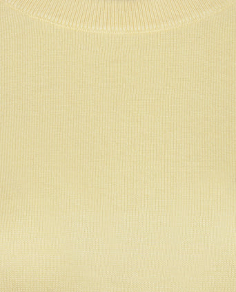 Basic Women's Sweaters short sleeves | Yellow
