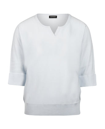 Loose Batwing Women's Sweater | Blue