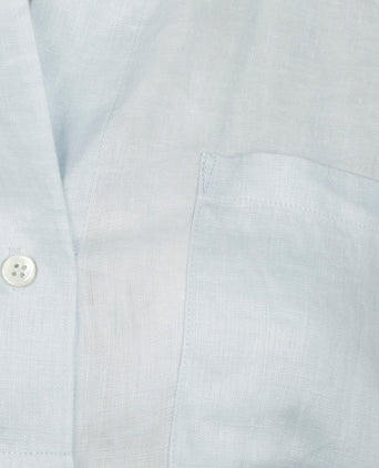 Repeat Linen Women's Blouse | Blue