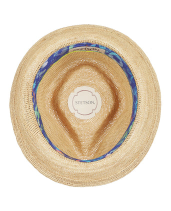 Crochet Festival Player Raffia Hat | Natural