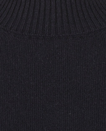 William Lockie Women's Collar Lambswool | Navy