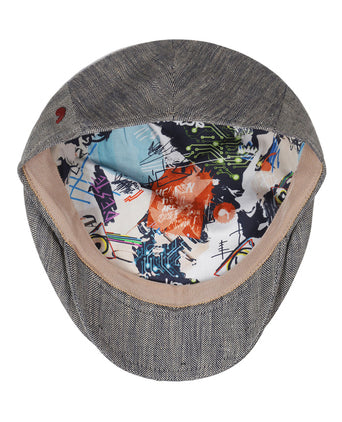 Cap Klassiek Linnen | Grijs