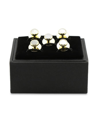 Dress Studs per set 5 pieces | White