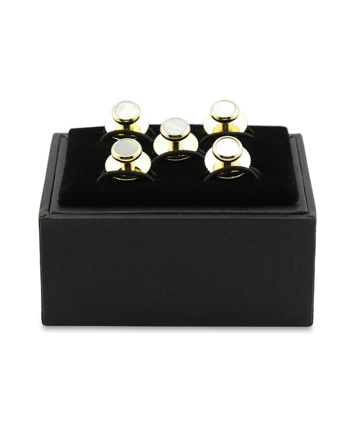 Dress Studs per set 5 pieces | White