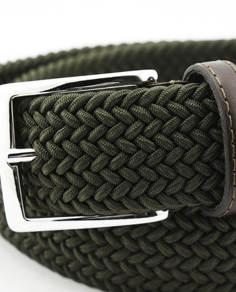 Braided Belt | Green