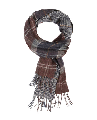 Barbour Dramside Reversible Scarf | Night Blue