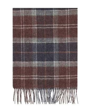 Barbour Dramside Reversible Scarf | Night Blue