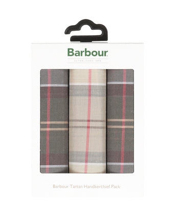 Barbour Handkerchiefs 3-pack | Checkered Handkerchief