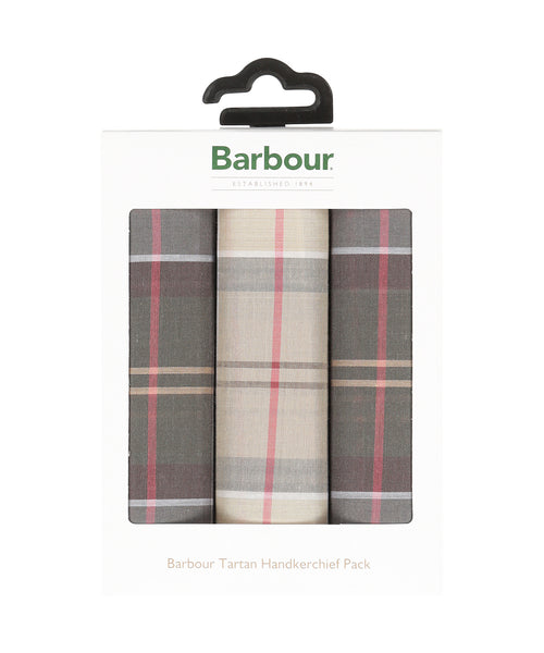 Barbour Handkerchiefs 3-pack | Checkered Handkerchief