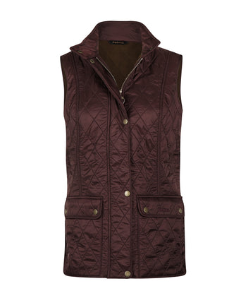 Barbour Dames Wray Quilted Gilet | Roze