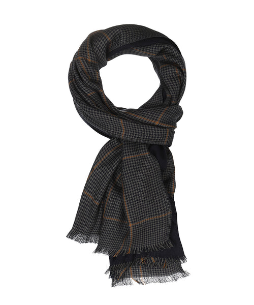 Scarf 100% Viscose 50x180 cm | Blue