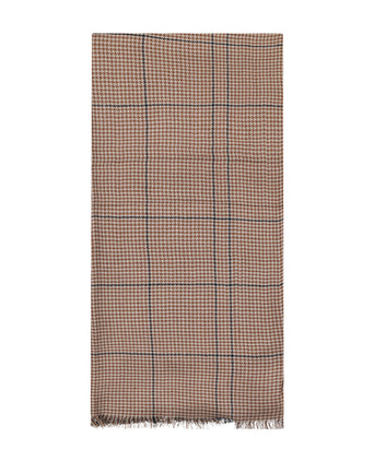 Sjaal 100% Viscose 50X180 cm | Bruin