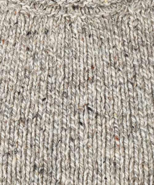 Fisherman Women's Round Neck Sweater | Brown