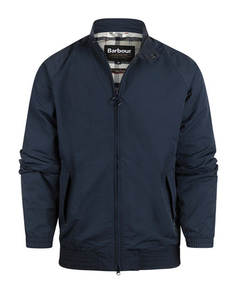 Barbour Summer Royston Showerproof Jacket | Navy Blue
