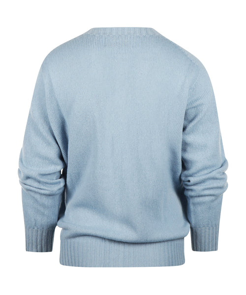 Harley of Scotland Women's Button Cardigan | Blue