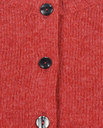 Harley of Scotland Women's Button Cardigan | Purple