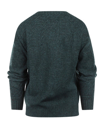 Harley of Scotland Women's Crew Neck Sweater | Blue