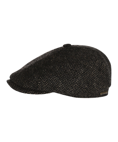 Stetson 6-Panel Balloon Cap Wool | Black