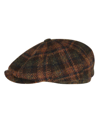 Stetson Hatteras Woolen Check | Brown