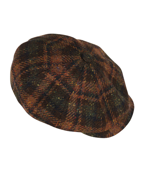 Stetson Hatteras Woolen Check | Brown
