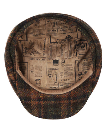 Stetson Hatteras Woolen Check | Brown