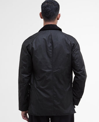 Ashby Wax Jacket | Black