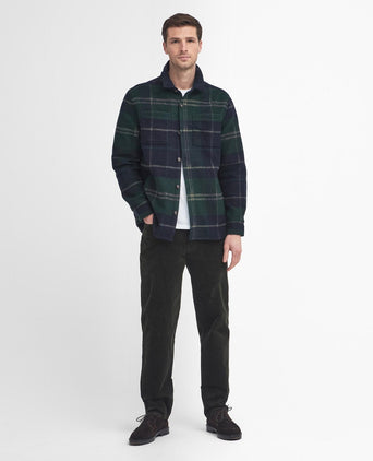 Barbour Chapter Tailored Check Overshirt | Green