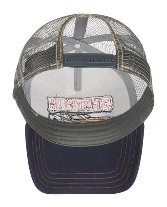 Stetson Trucker Cap Indy | Blue Beige