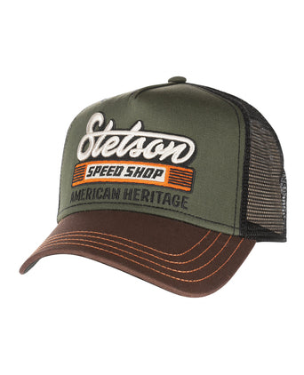 Stetson Trucker Cap Speed Shop | Brown