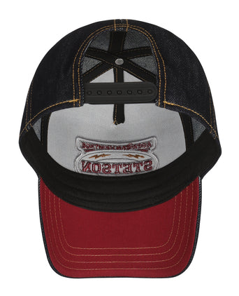 Stetson Trucker Cap Lightning | Denim Blue