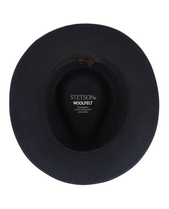 Stetson Wool Felt Fedora | Navy
