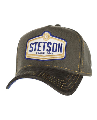 Stetson Trucker Cap Wool Piston | Olive Green