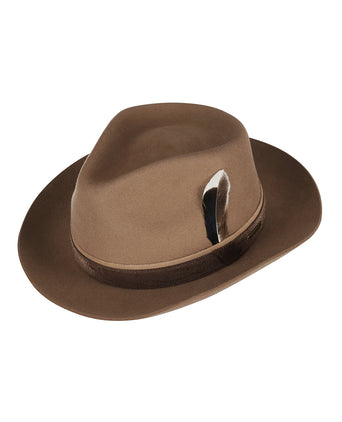 Stetson Fedora Woolfelt | Brown