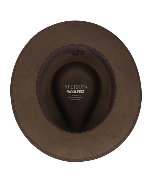 Stetson Fedora Woolfelt | Brown