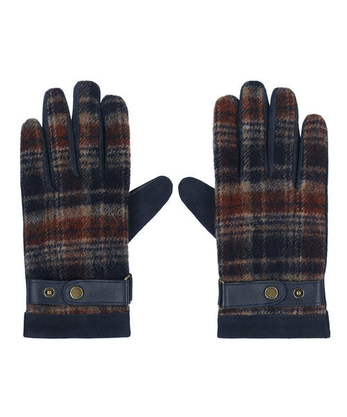 Stetson Gloves Goat Suede/Wool | Navy