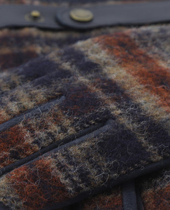 Stetson Gloves Goat Suede/Wool | Navy