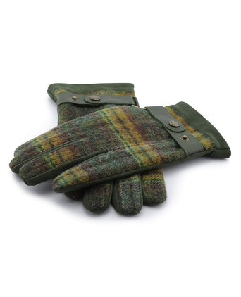 Stetson Gloves Goat Suede/Wool | Olijf Groen