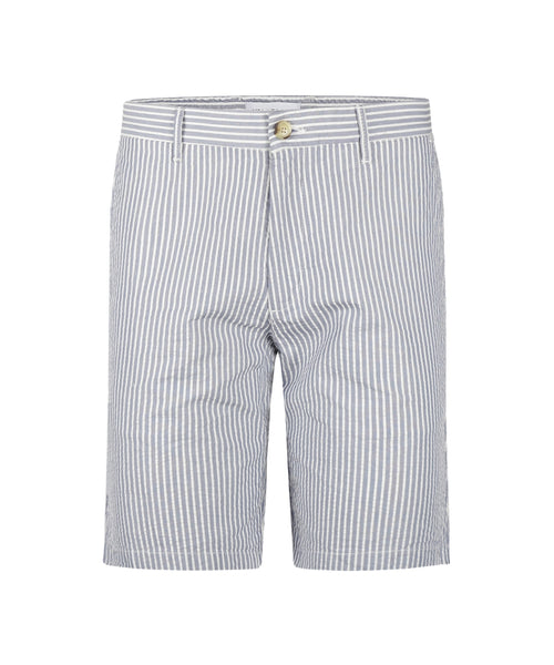 Seersucker Shorts | Medium Blue