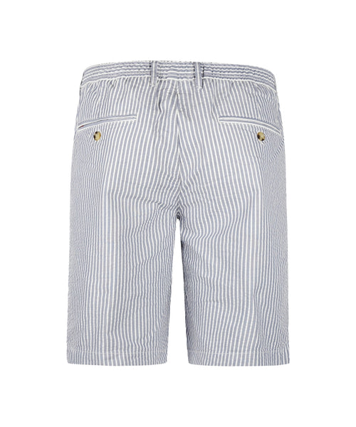 Seersucker Shorts | Medium Blue