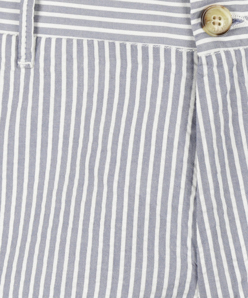 Seersucker Shorts | Medium Blue