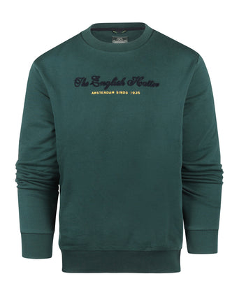 Sweater met logo | 90 Y Green