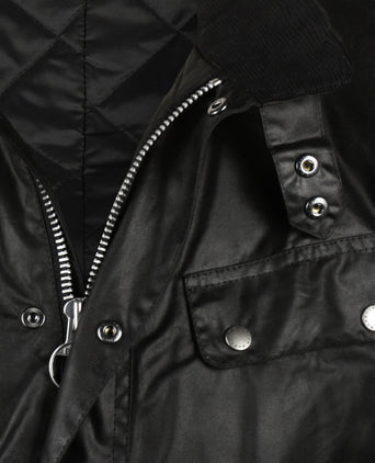 Barbour Intl. Duke Wax Jacket | Black