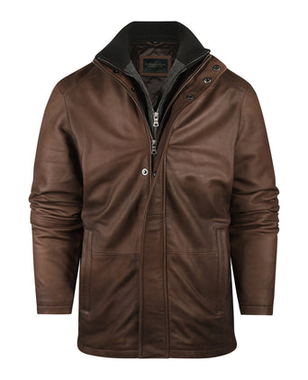 Leren Jack | Bruin