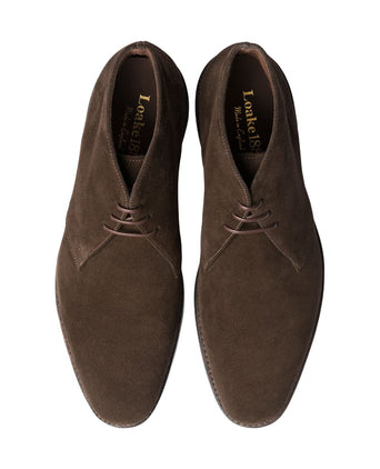 Loake Pimlico Chukka Boot Suede | Brown