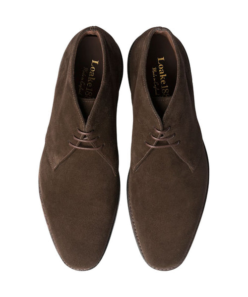 Loake Pimlico Chukka Boot Suede | Brown
